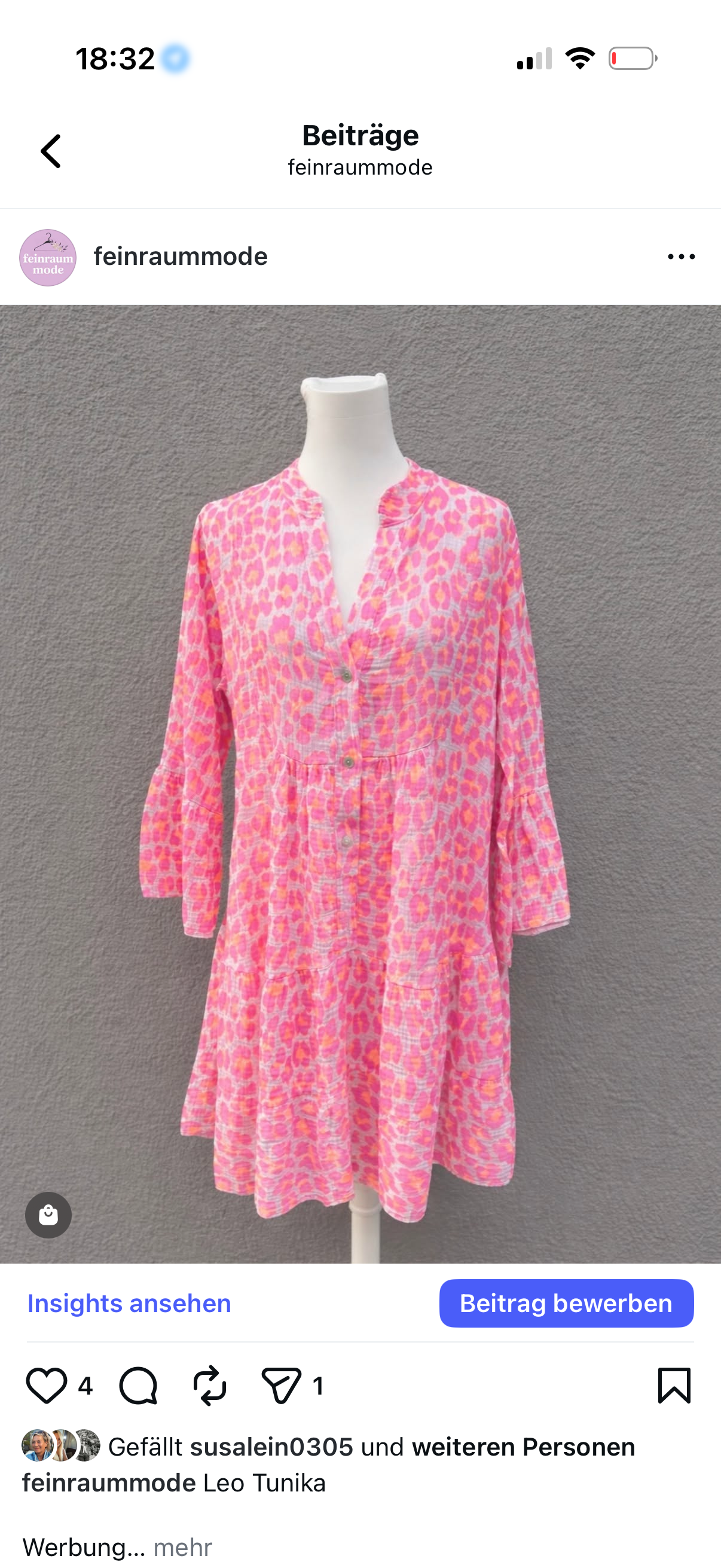 Kleider - Feinraummode