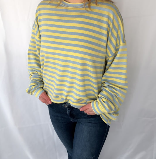 oversize-streifenshirt-damen-marie-gelb