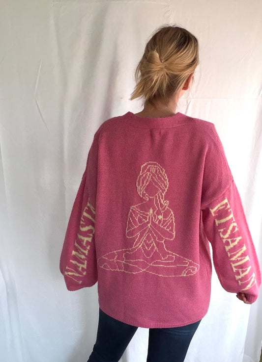 Oversize Cardigan Namaste - Feinraummode