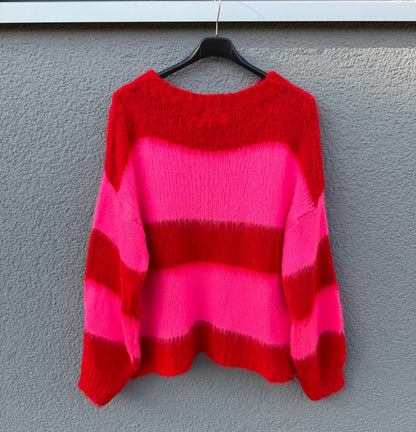 Gestreifter Pullover Susanne - Feinraummode