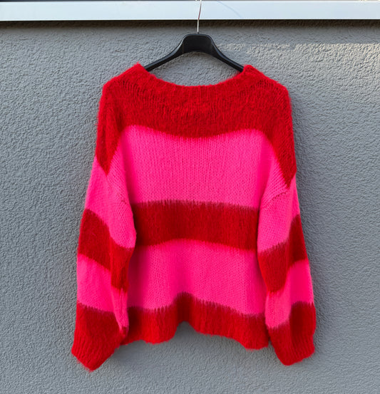 Gestreifter Pullover Susanne - Feinraummode