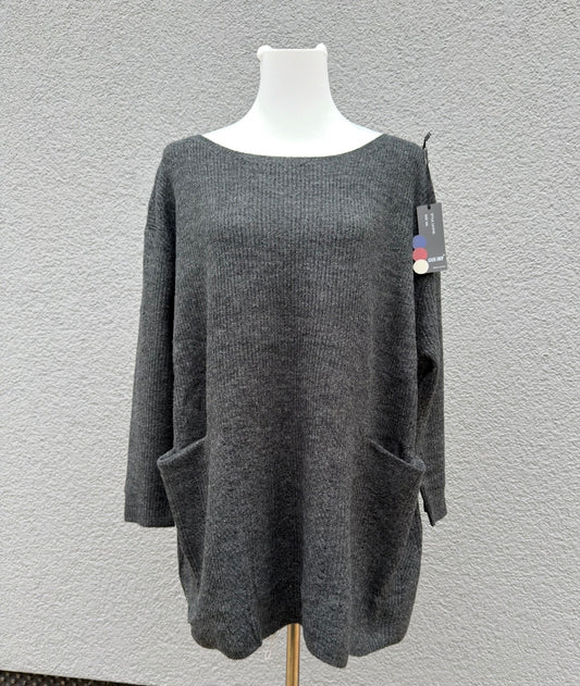 Pullover mit 2 Taschen - Feinraummode