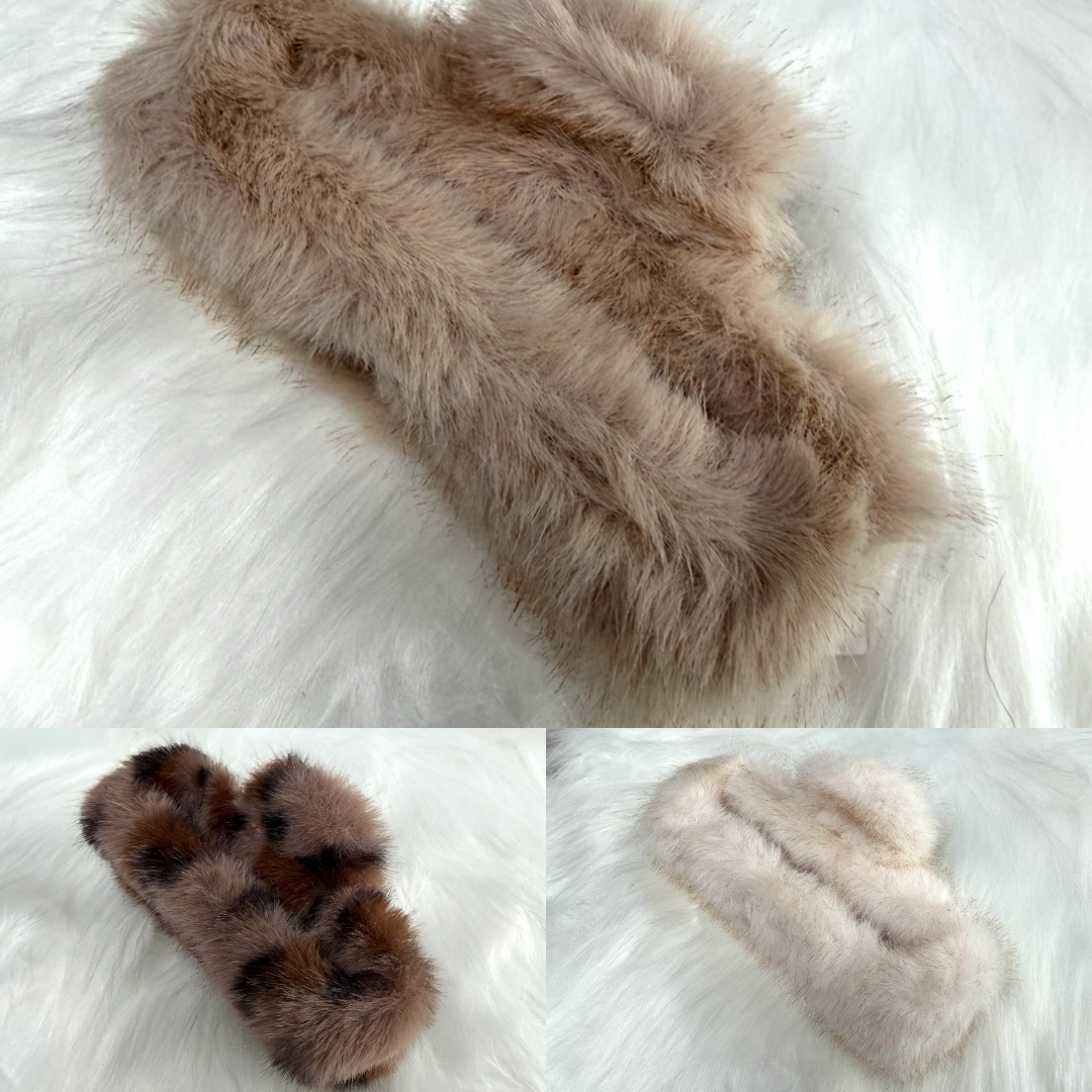 Fluff Retangle Haarklammer Leo - Feinraummode